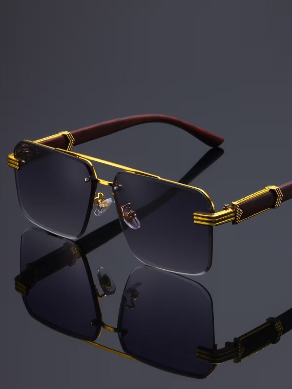 Rimless Sunglasses